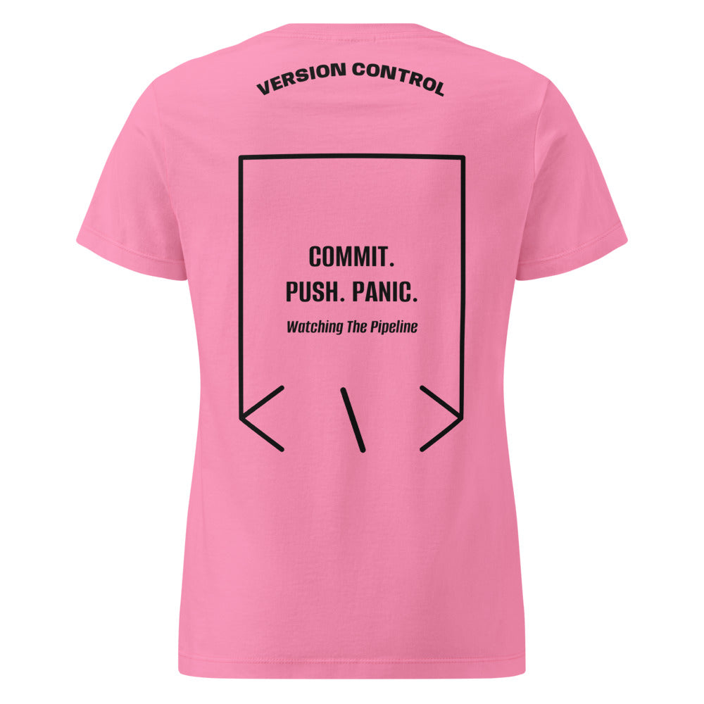 Commit. Push. Panic. — Azalea Black back mockup