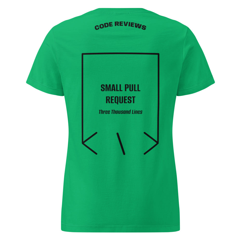 Small Pull Request — Irish Green Black back mockup