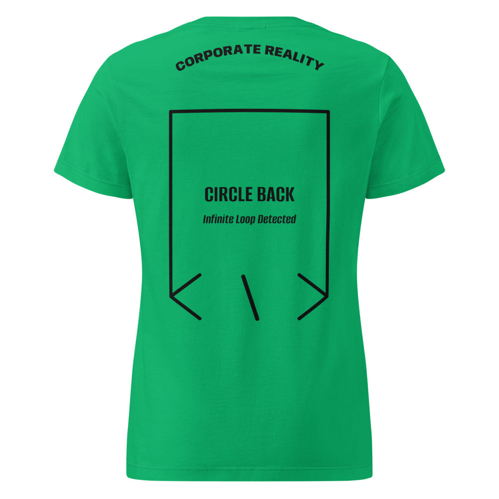 Circle Back — Irish Green Black back mockup