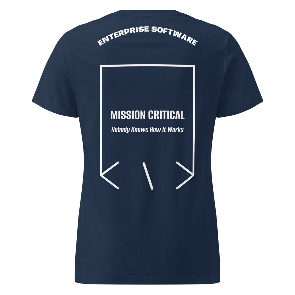 Mission Critical — secondary back mockup