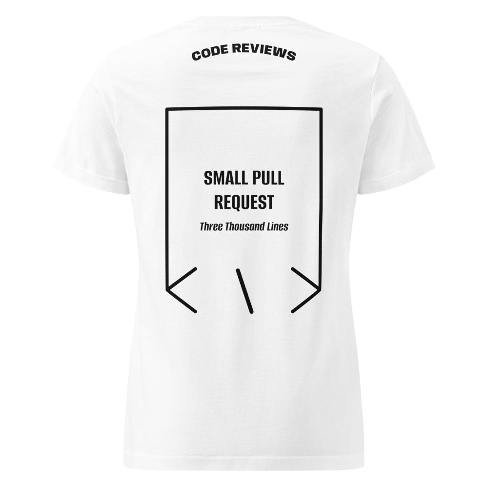 Small Pull Request — White Black back mockup