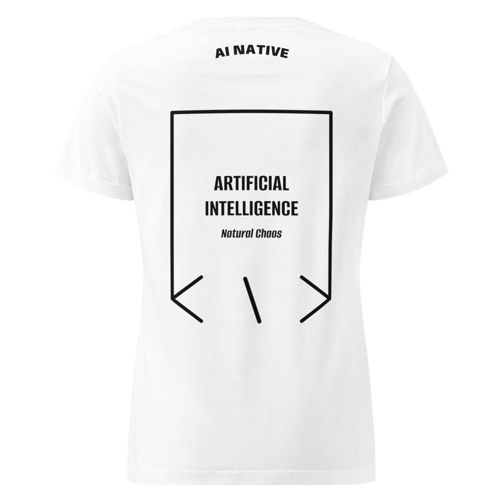 Artificial Intelligence — White Black back mockup