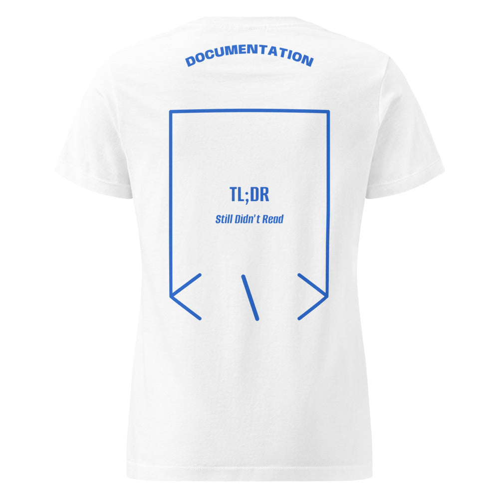 TL;DR — White Royal back mockup