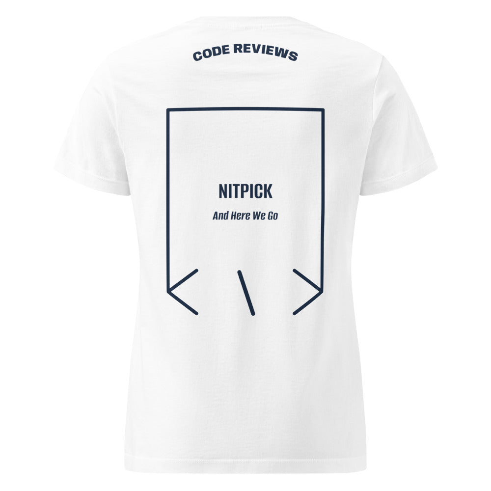 Nitpick — White Navy back mockup
