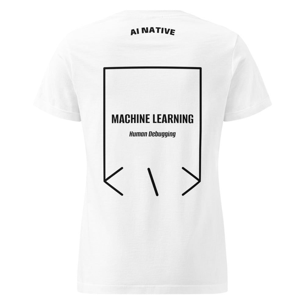 Machine Learning — White Black back mockup