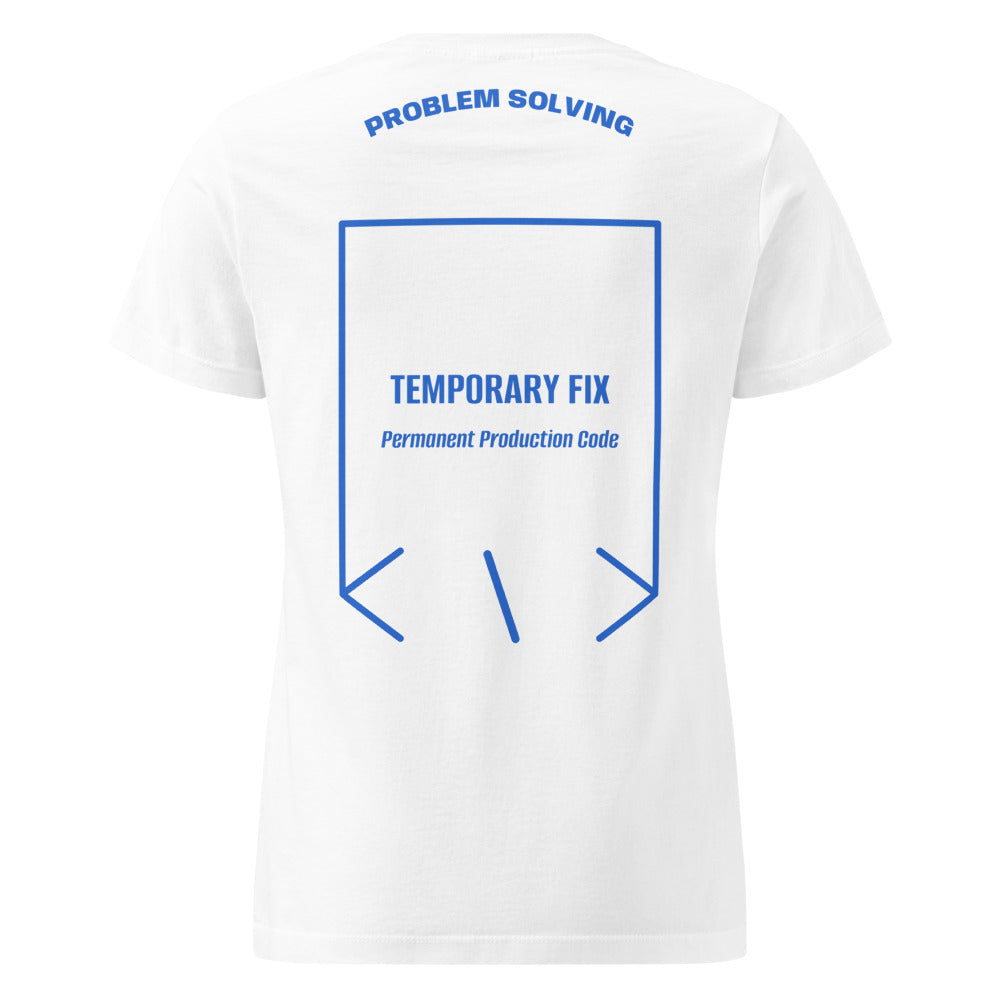 Temporary Fix — White Royal back mockup