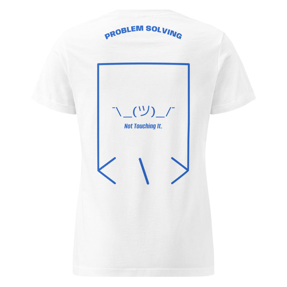 ¯\_(ツ)_/¯ — White Royal back mockup