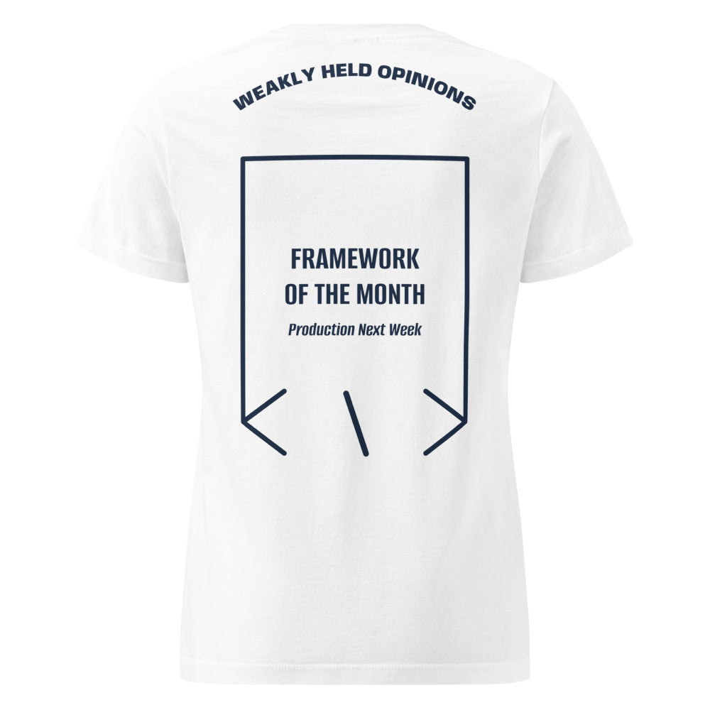 Framework Of The Month — White Navy back mockup