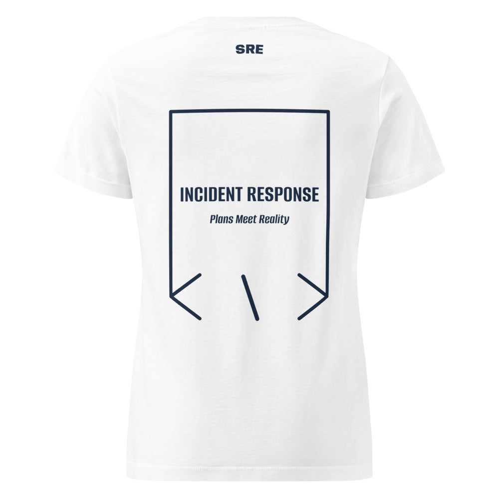 Incident Response — White Navy back mockup