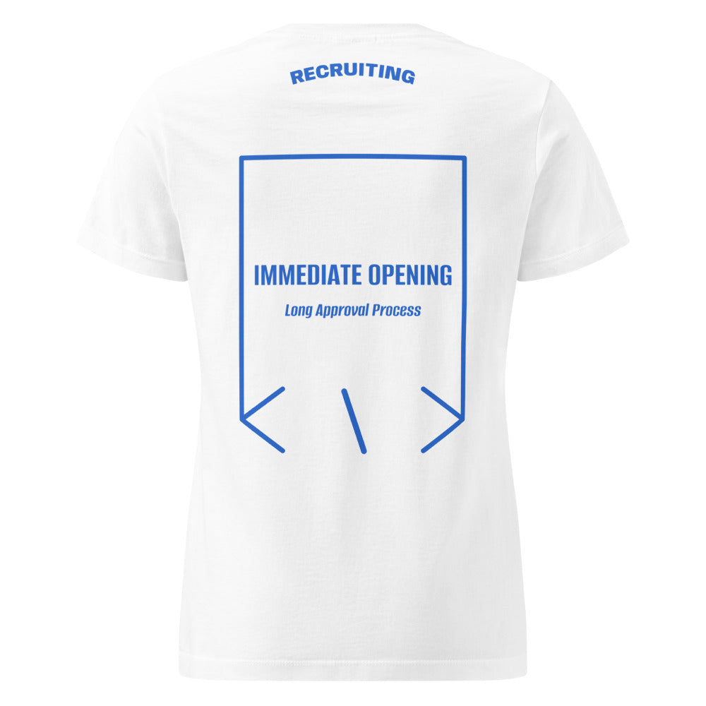 Immediate Opening — White Royal back mockup