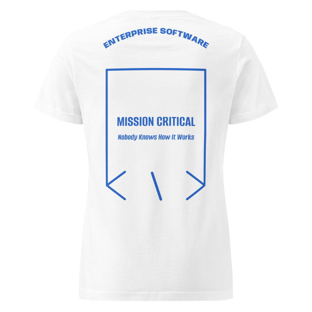 Mission Critical — White Royal back mockup