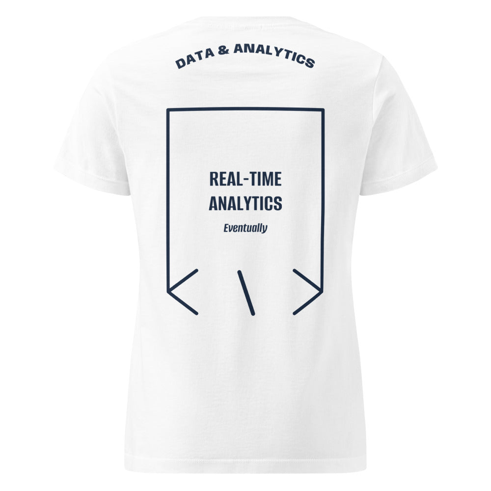 Real-Time Analytics — White Navy back mockup