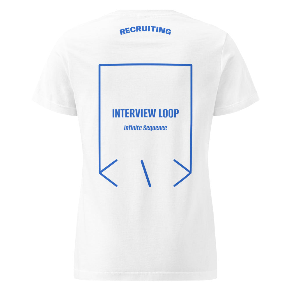 Interview Loop — White Royal back mockup
