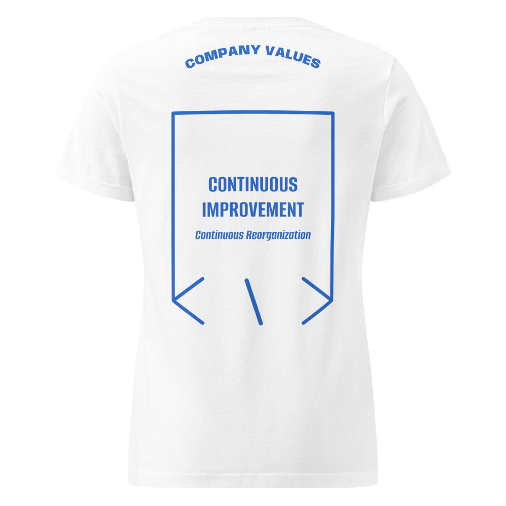 Continuous Improvement — White Royal back mockup