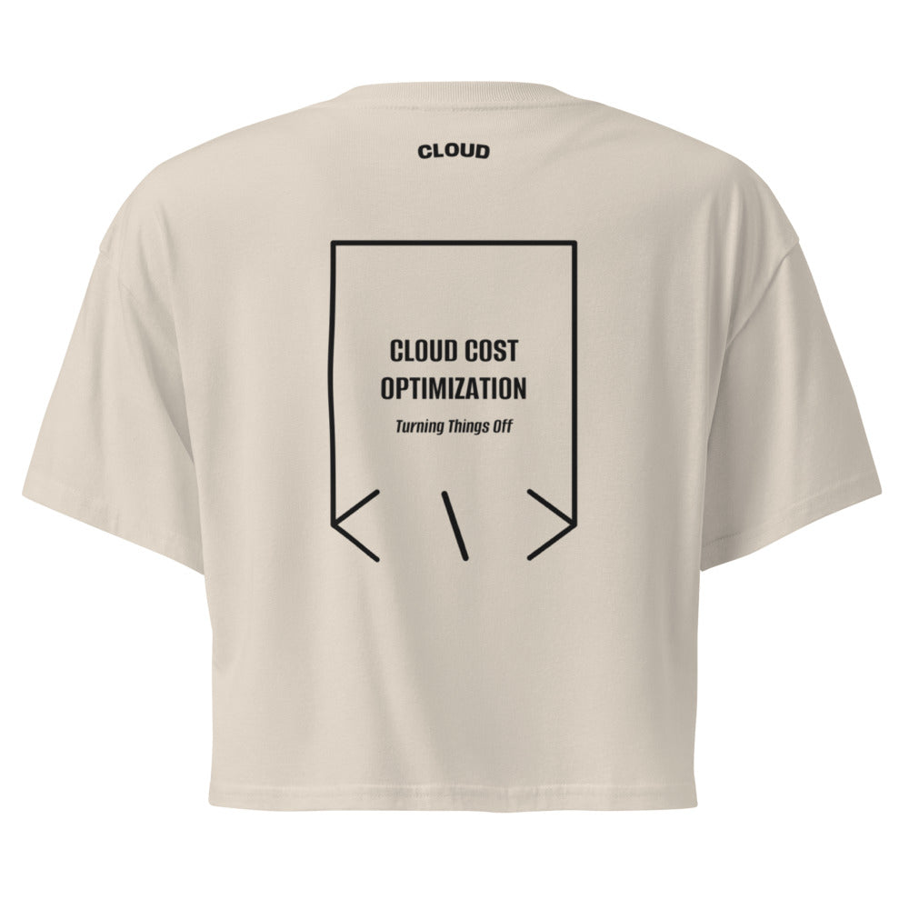 Cloud Cost Optimization — Bone Black back mockup