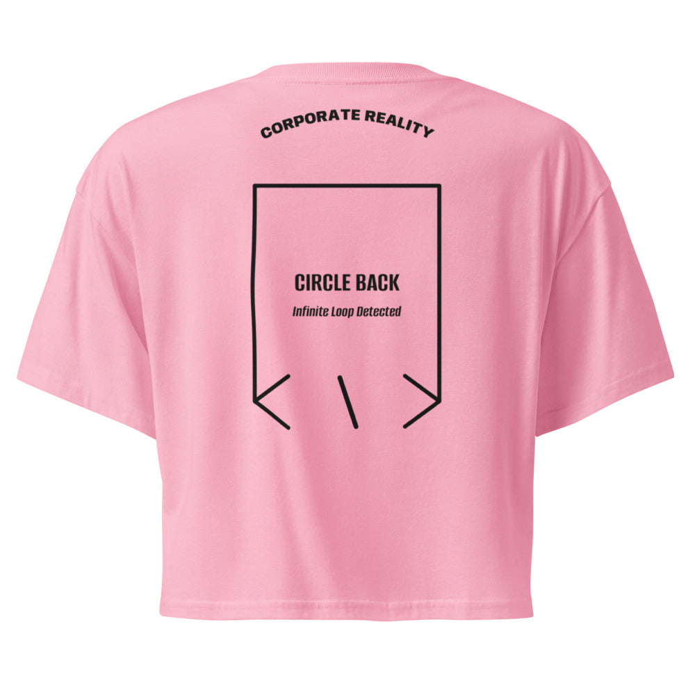 Circle Back — Bubblegum Black back mockup