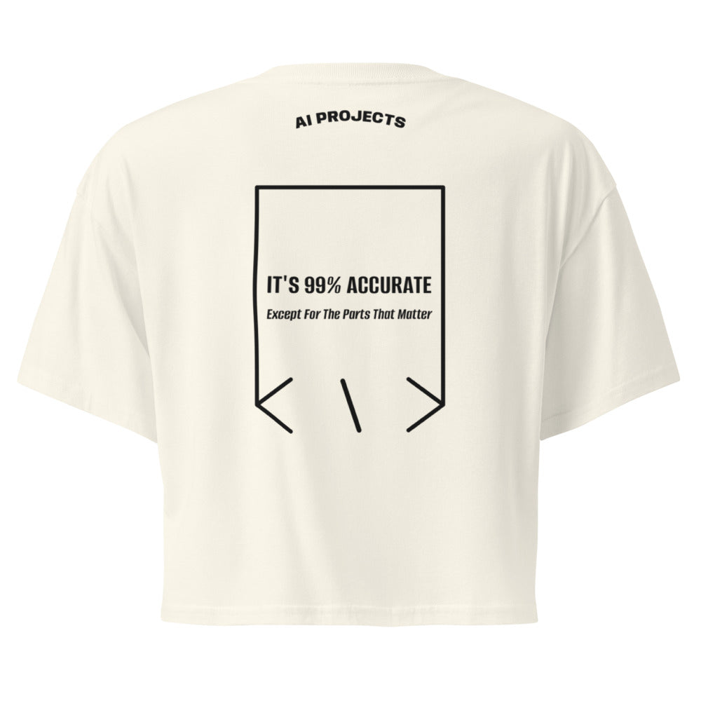 It's 99% Accurate — Natural Black back mockup