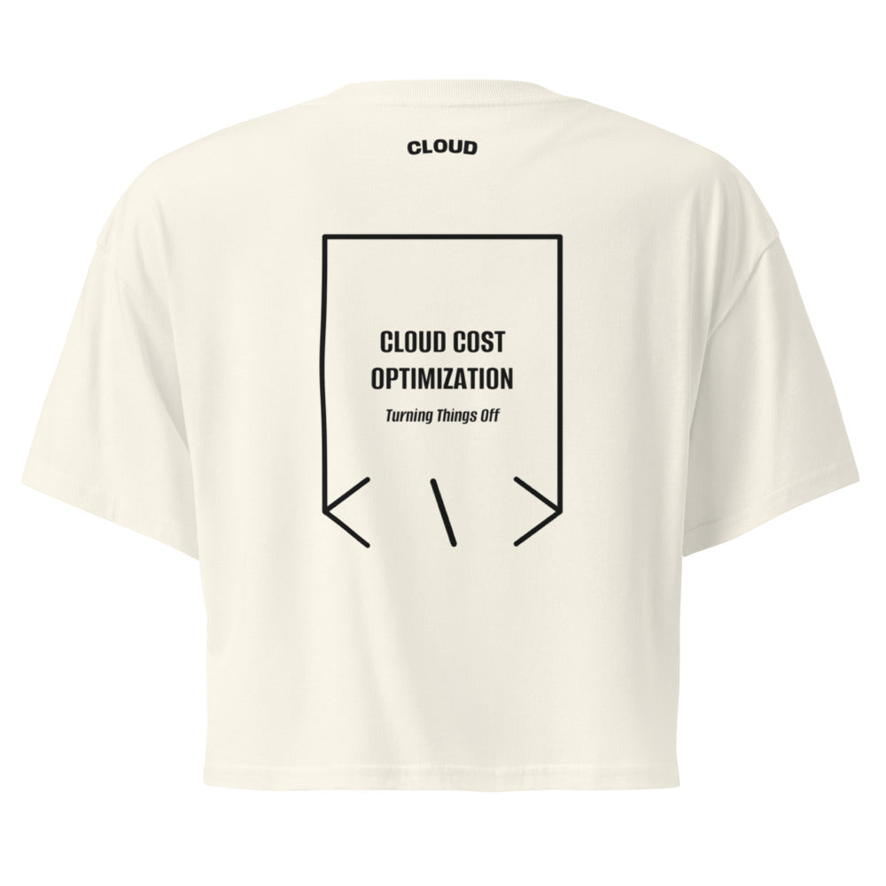 Cloud Cost Optimization — Natural Black back mockup