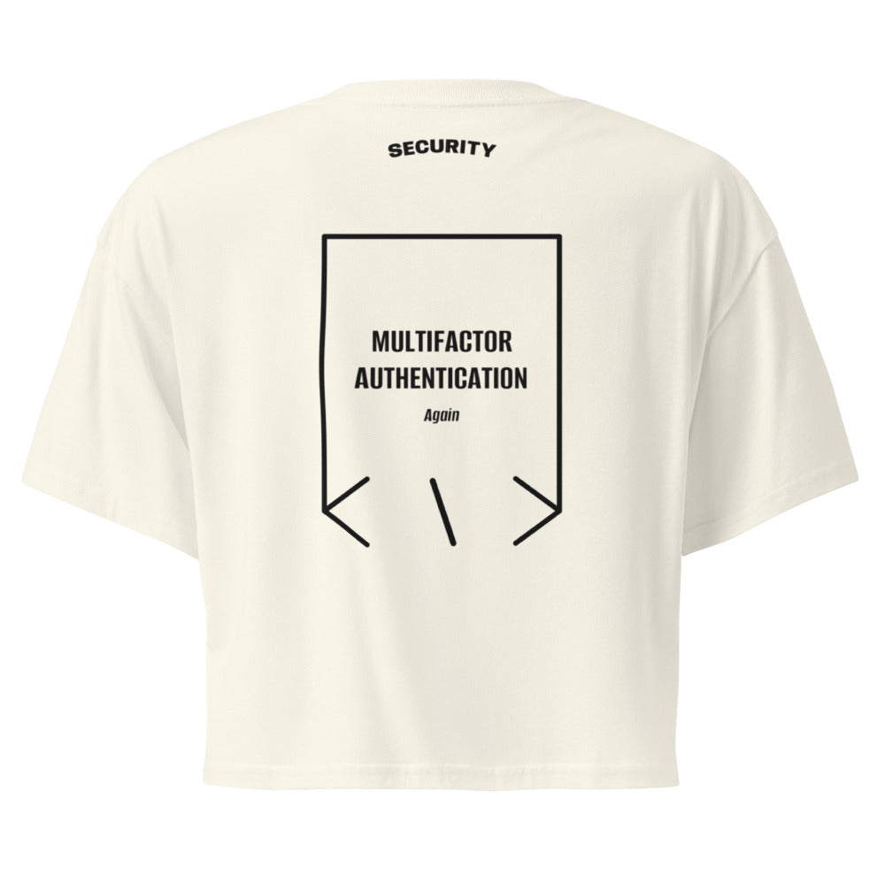 Multifactor Authentication — secondary back mockup