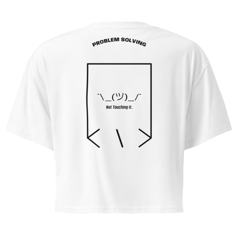 ¯\_(ツ)_/¯ — White Black back mockup