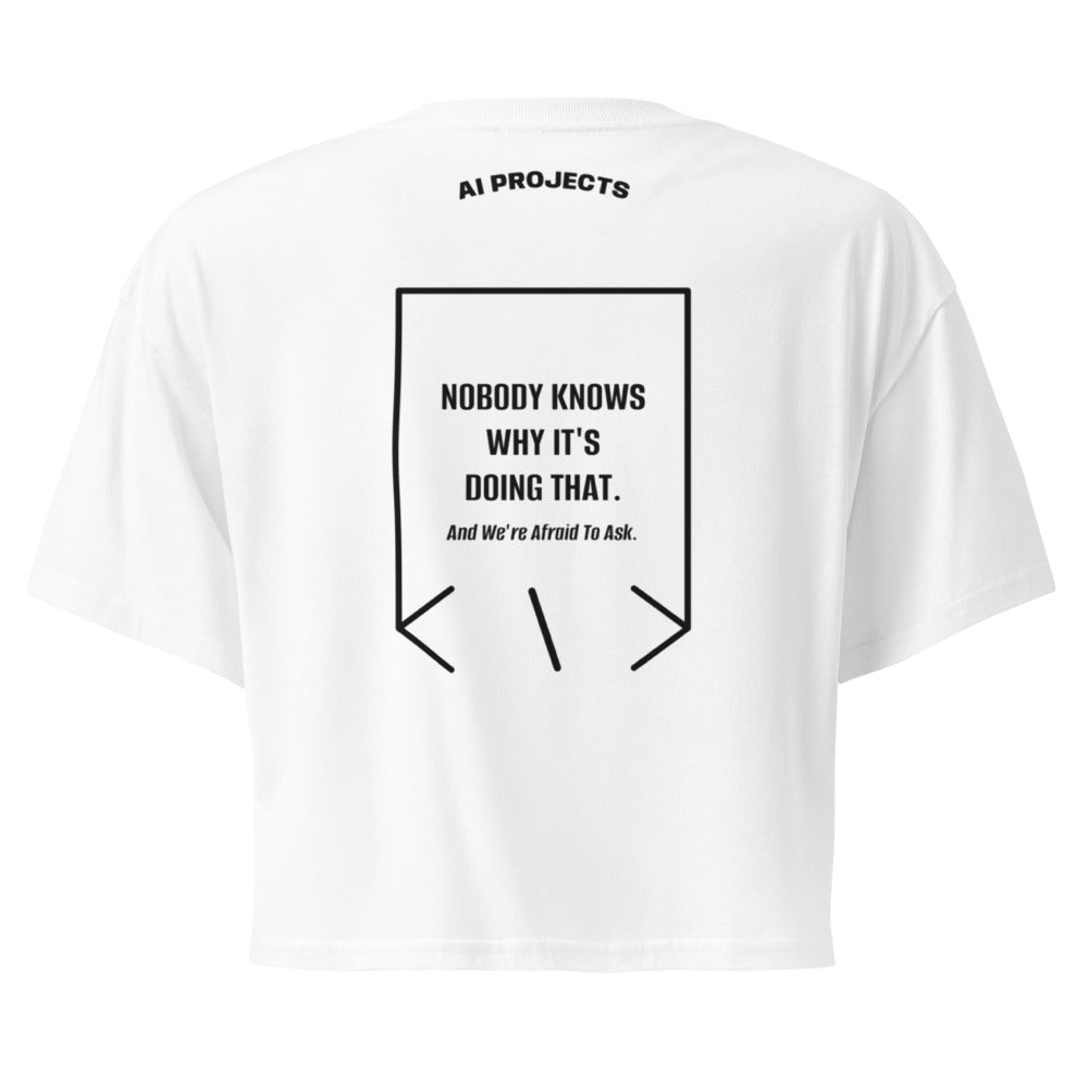 Nobody Knows Why It's Doing That. — secondary back mockup