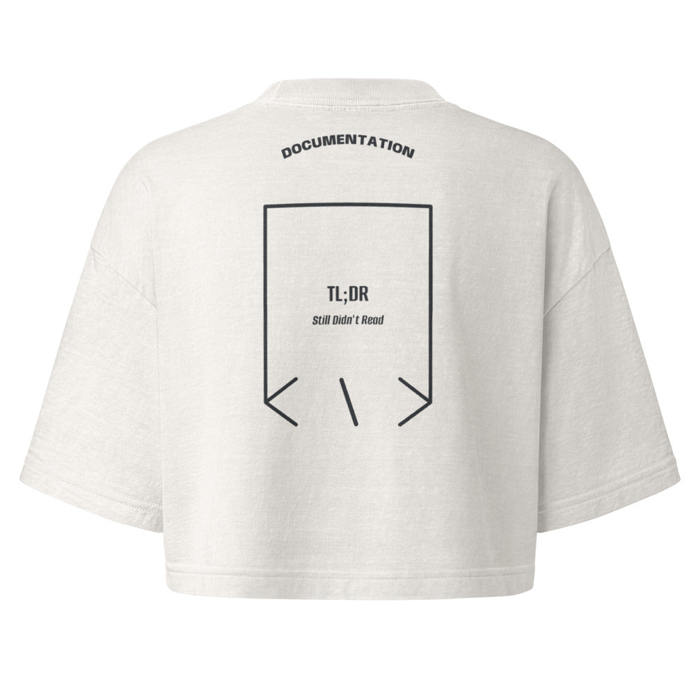TL;DR — Vintage White Washed Black back mockup