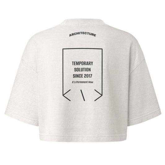 Temporary Solution Since 2017 — secondary back mockup