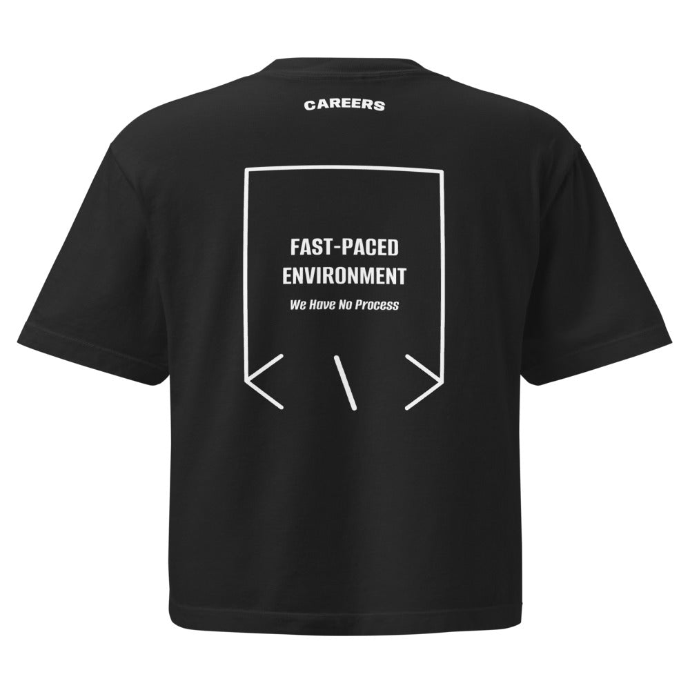 Fast-Paced Environment — Black White back mockup