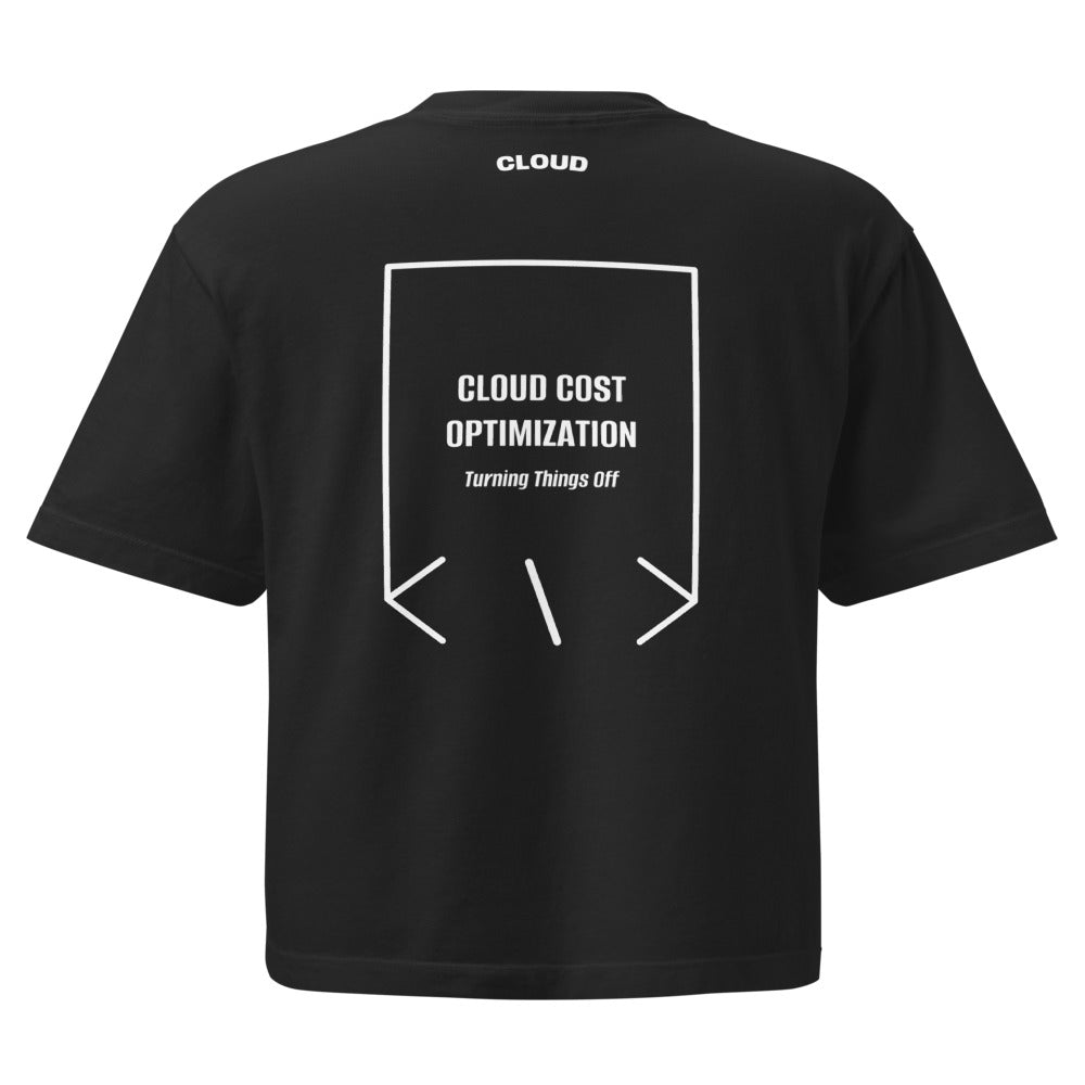 Cloud Cost Optimization — Black White back mockup