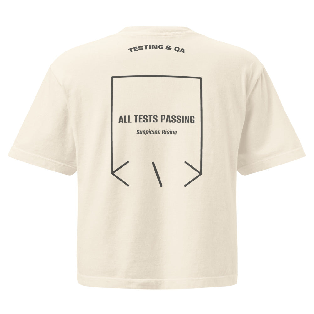 All Tests Passing — Ivory Pepper back mockup