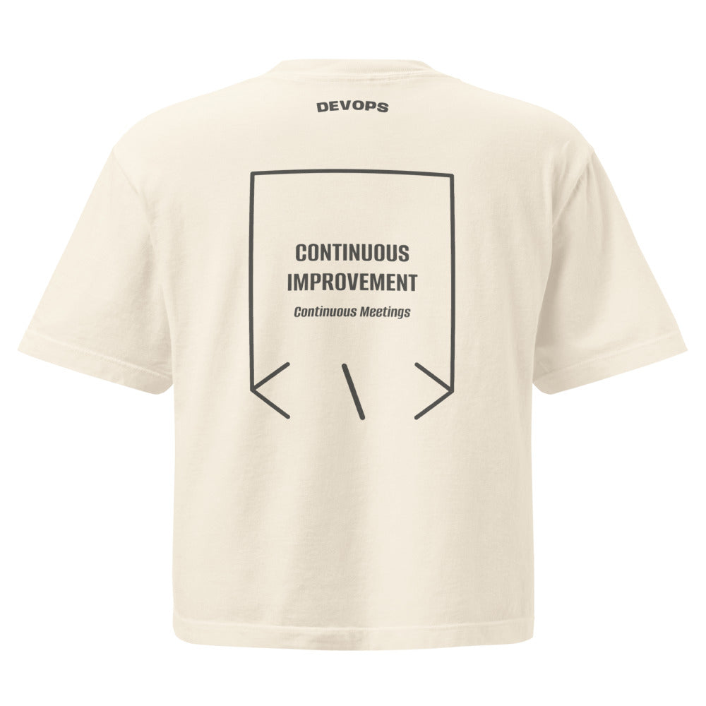 Continuous Improvement — Ivory Pepper back mockup