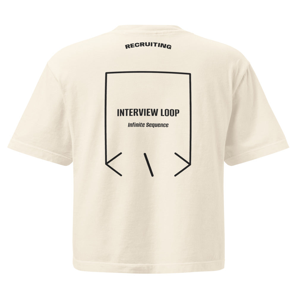 Interview Loop — Ivory Black back mockup