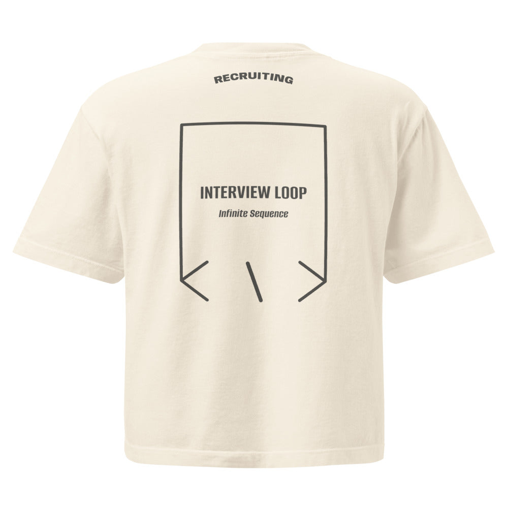 Interview Loop — Ivory Pepper back mockup