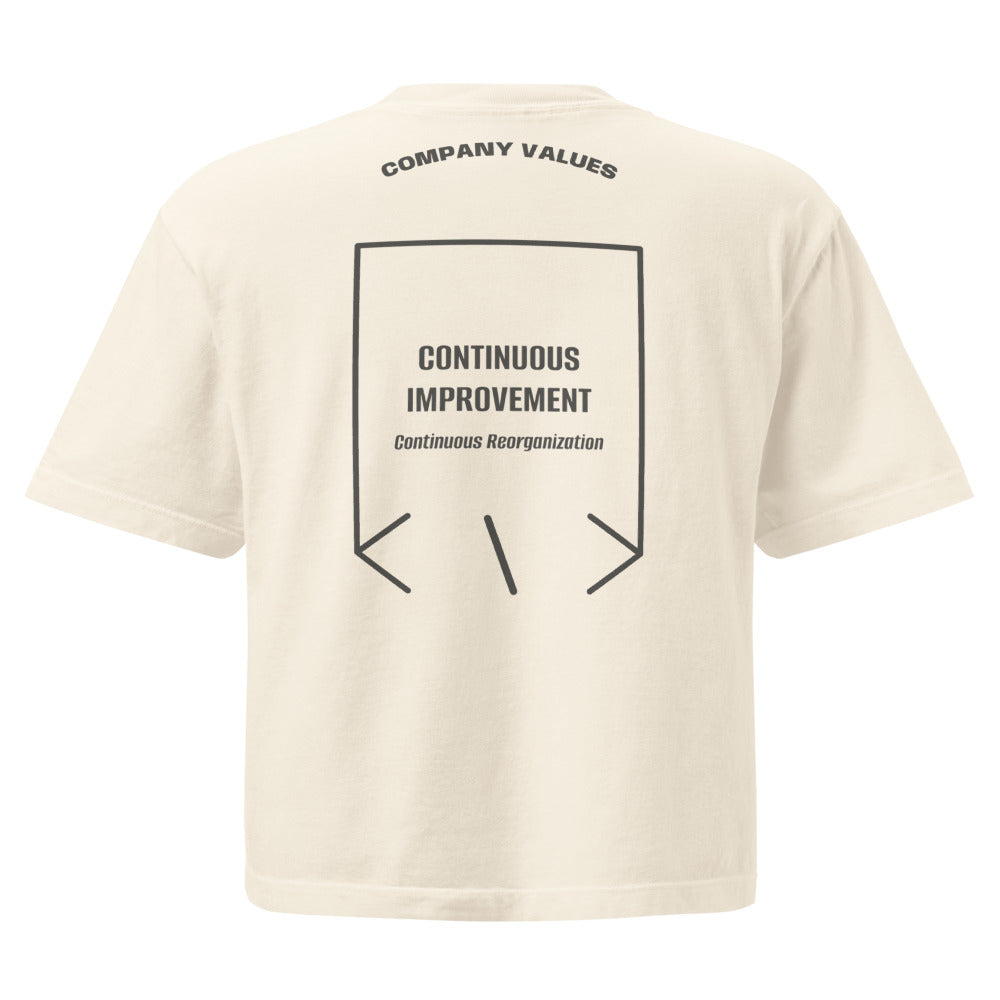 Continuous Improvement — Ivory Pepper back mockup
