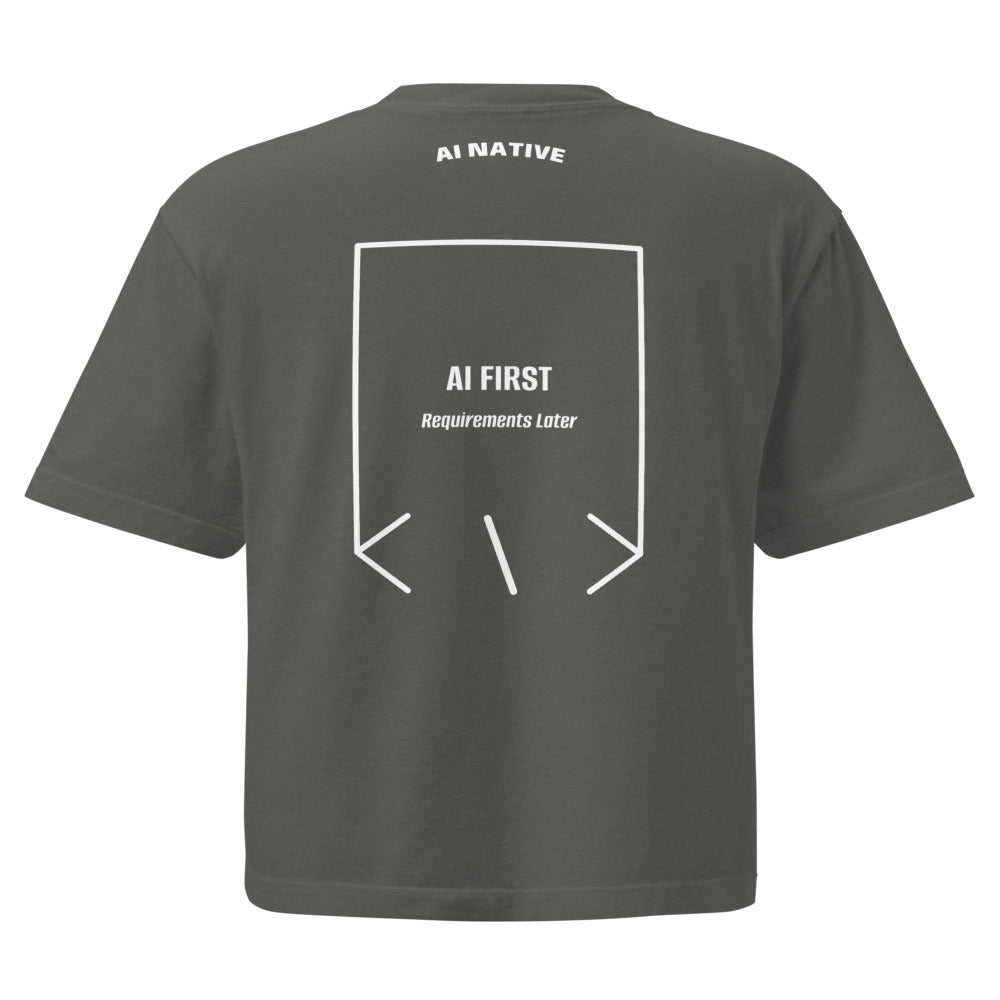 AI First — Pepper White back mockup