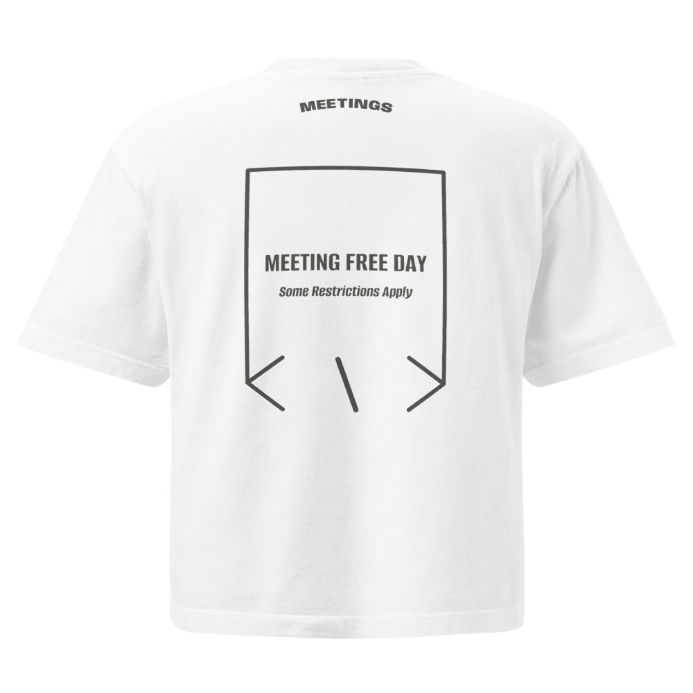 Meeting Free Day — White Pepper back mockup