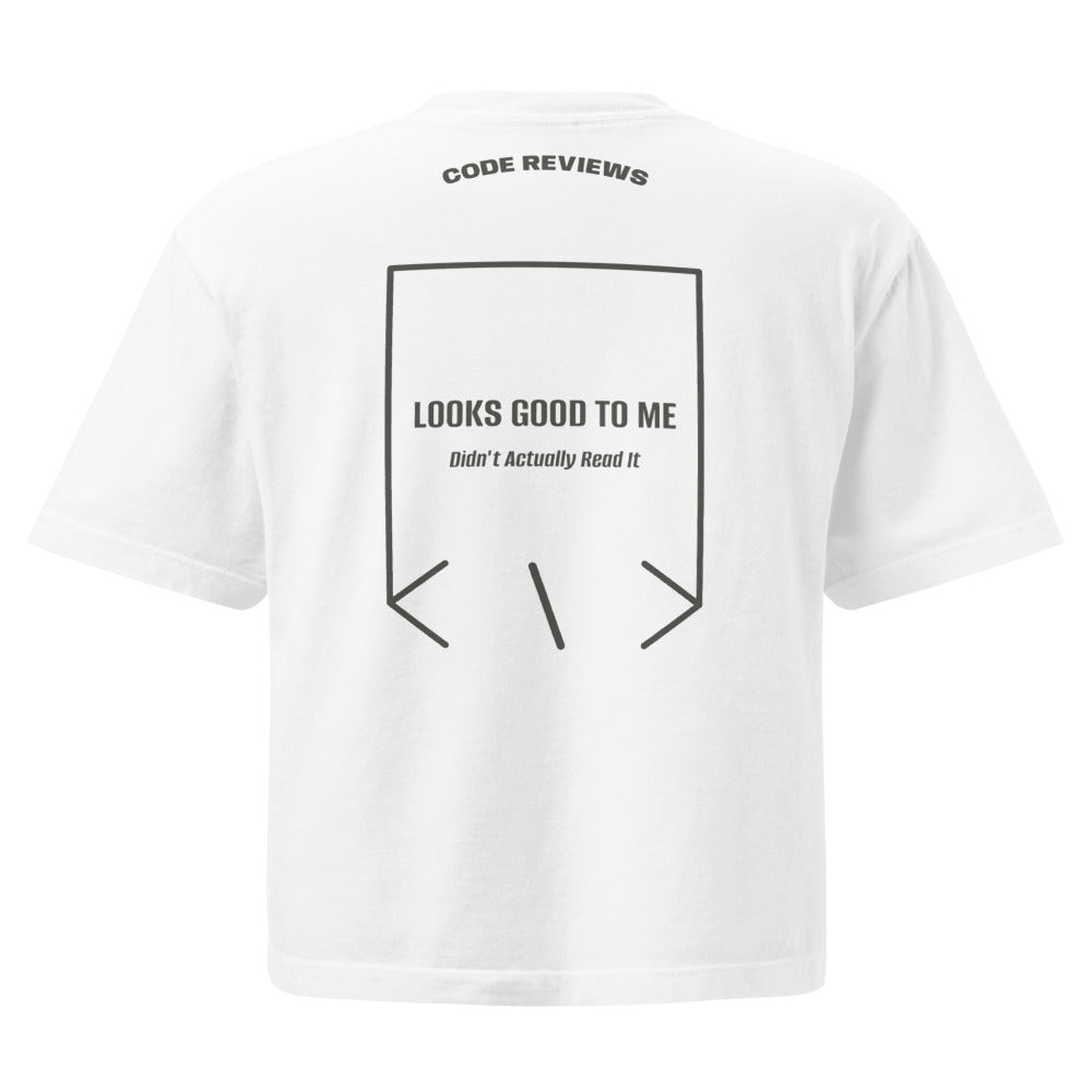 Looks Good To Me — White Pepper back mockup