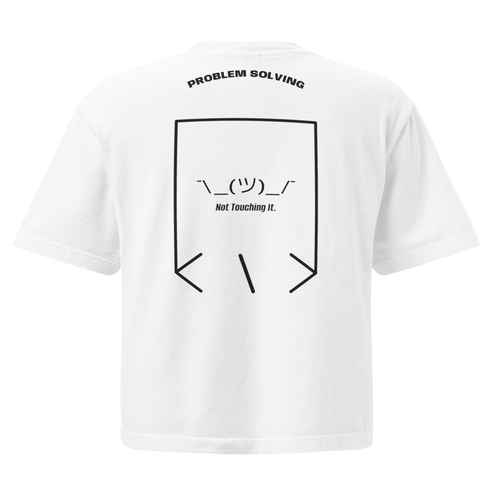¯\_(ツ)_/¯ — White Black back mockup