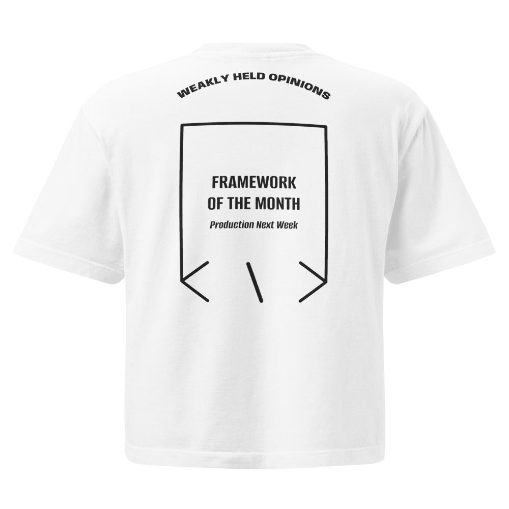 Framework Of The Month — White Black back mockup