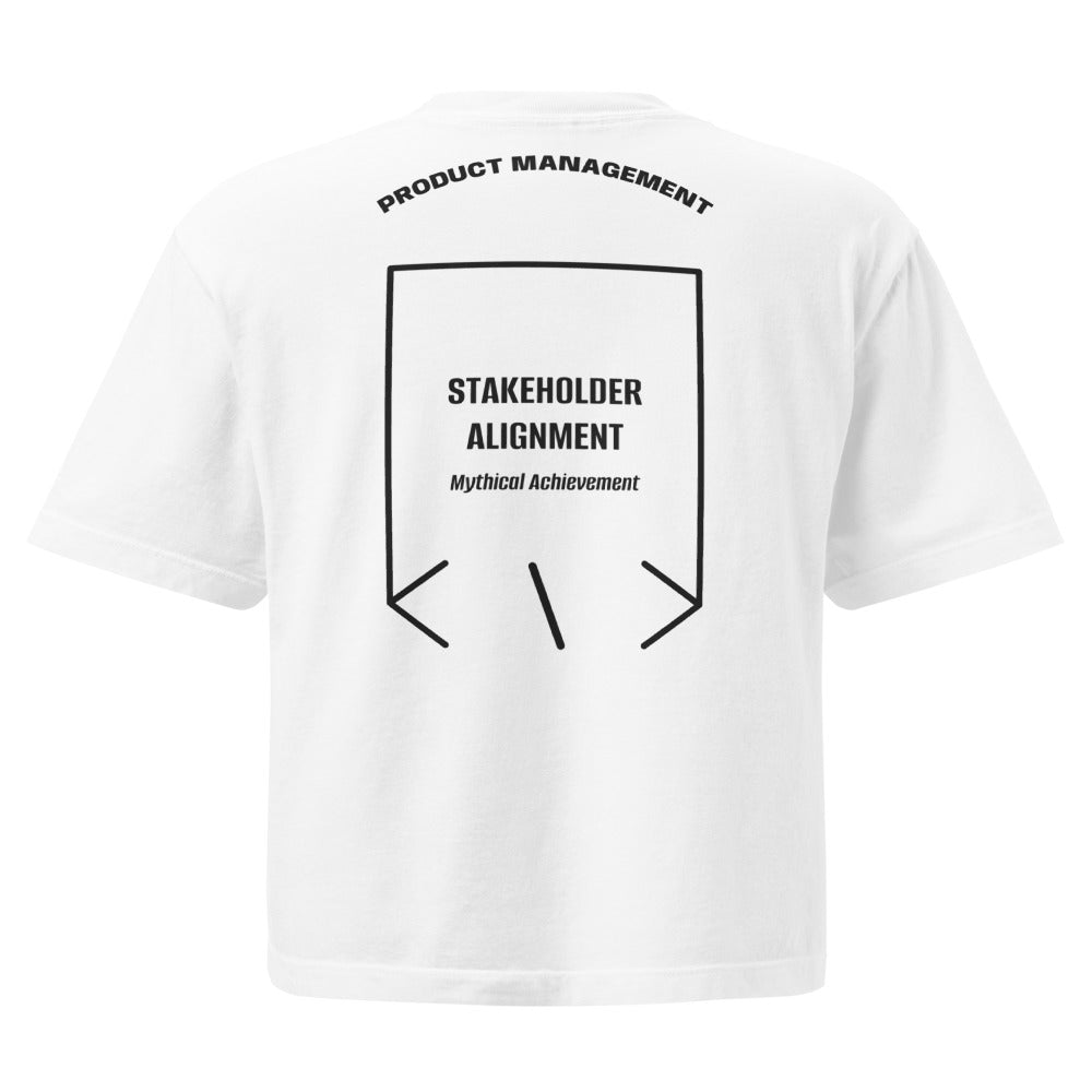 Stakeholder Alignment — White Black back mockup