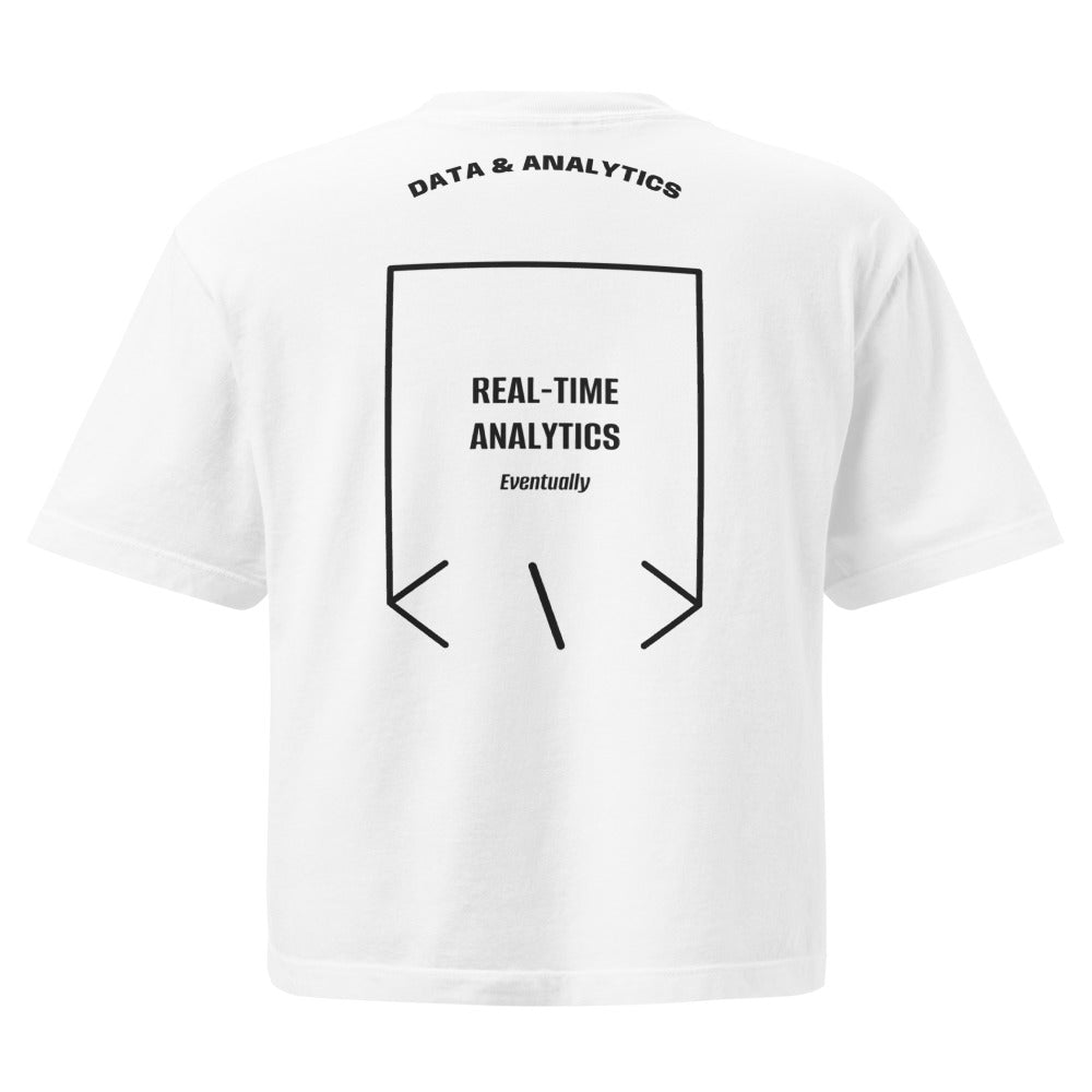 Real-Time Analytics — White Black back mockup