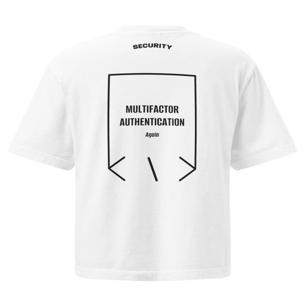 Multifactor Authentication — White Black back mockup
