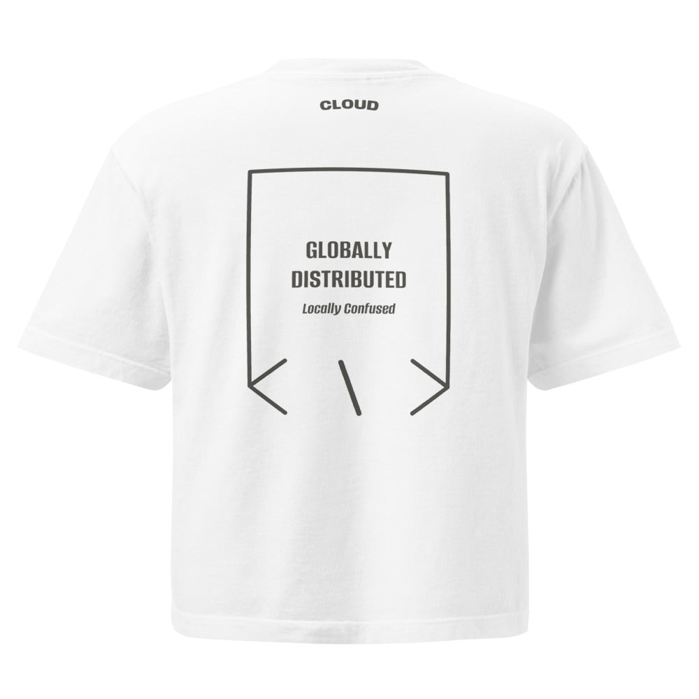 Globally Distributed — White Pepper back mockup