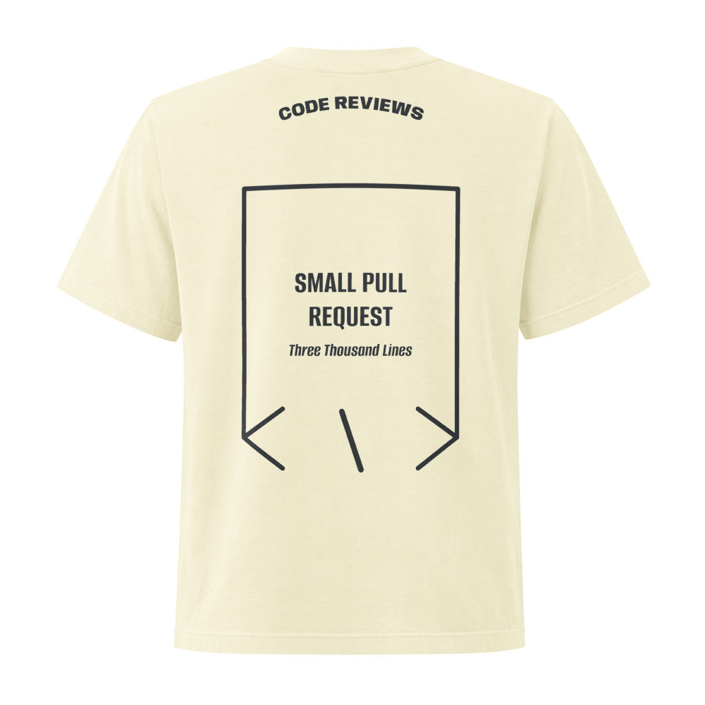 Small Pull Request — secondary back mockup