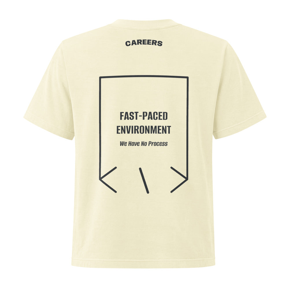 Fast-Paced Environment — Buttermilk Washed Black back mockup