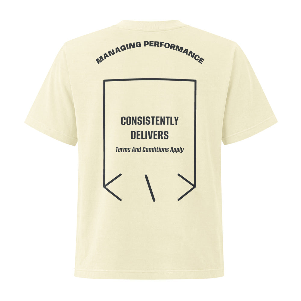 Consistently Delivers — Buttermilk Washed Black back mockup