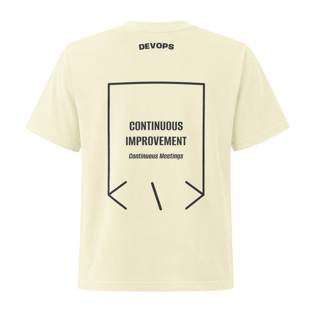 Continuous Improvement — secondary back mockup