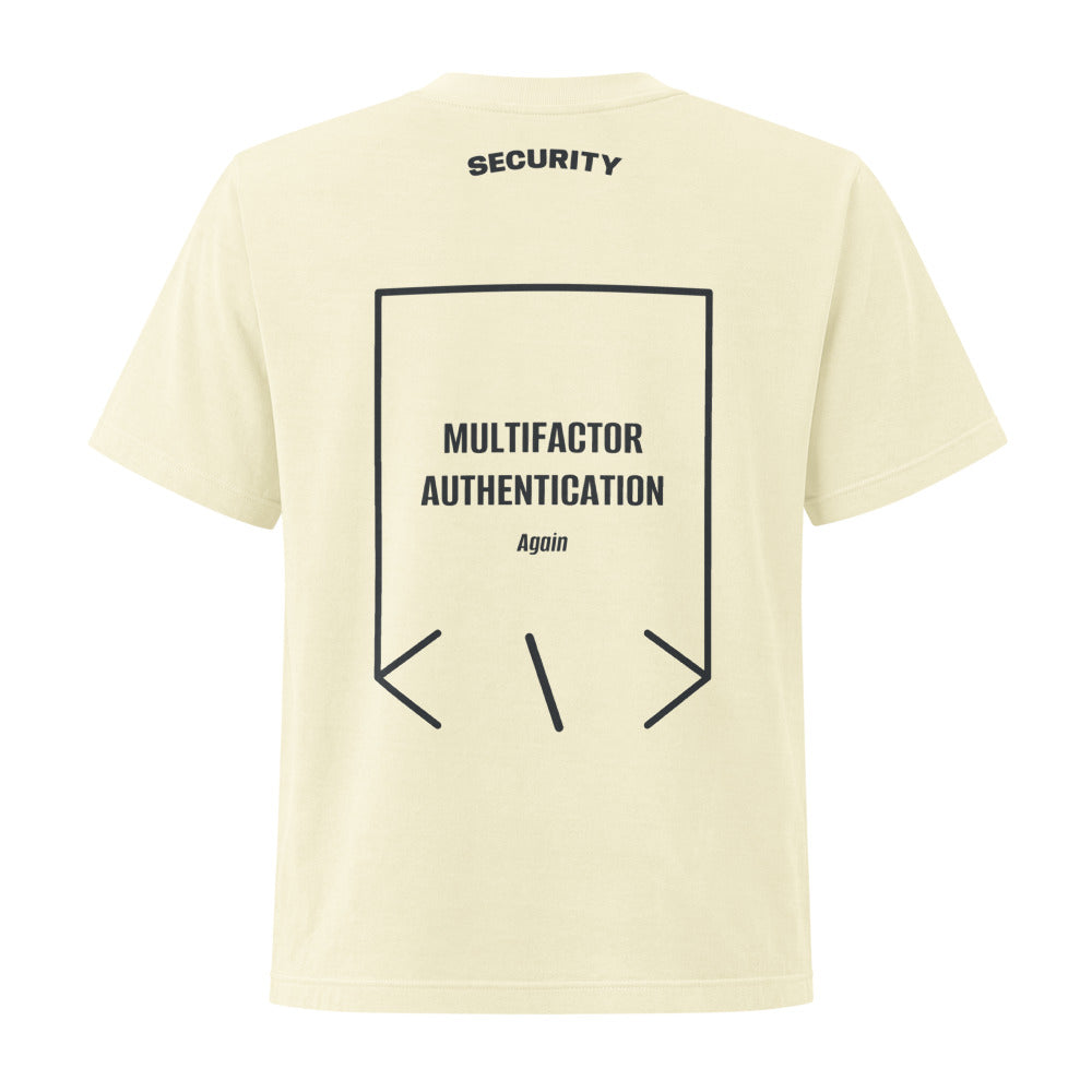 Multifactor Authentication — Buttermilk Washed Black back mockup
