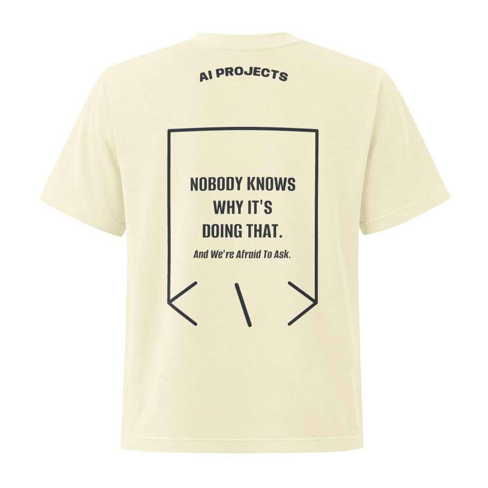 Nobody Knows Why It's Doing That. — secondary back mockup