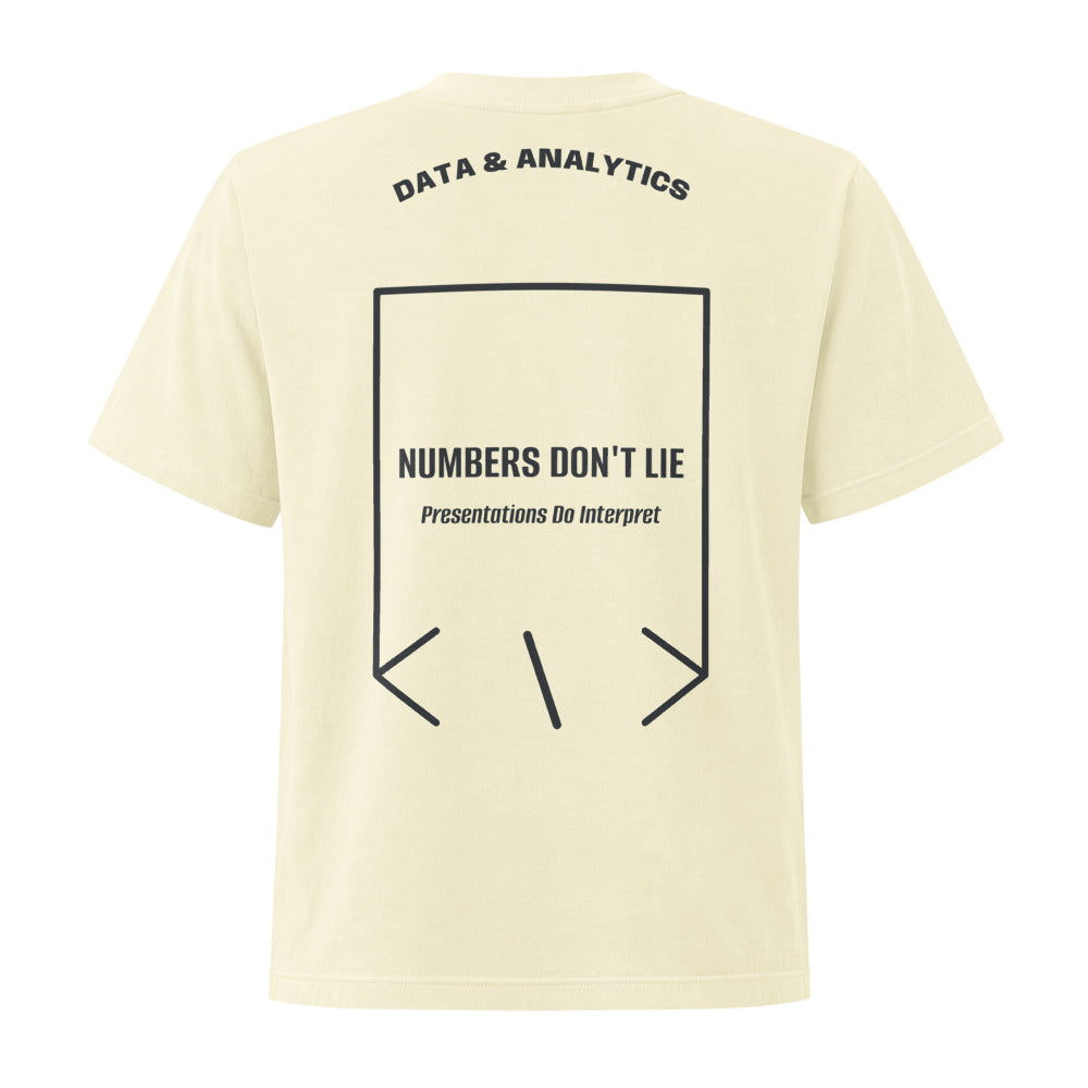 Numbers Don't Lie — Buttermilk Washed Black back mockup